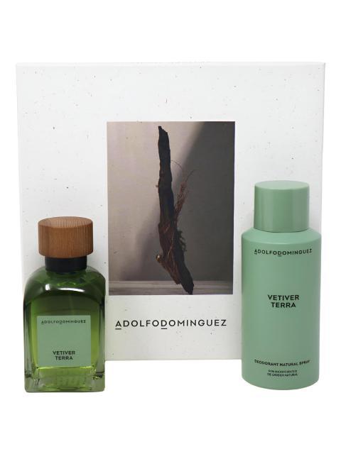 ADOLFO DOMINGUEZ VETIVER TERRA 2 PZ PARA HOMBRE