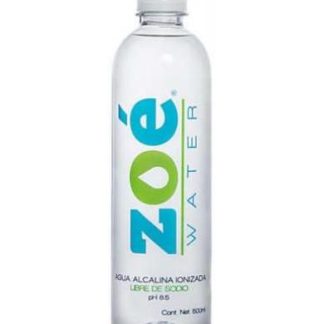 AGUA ALCALINA IONIZADA 500 ML ZOE