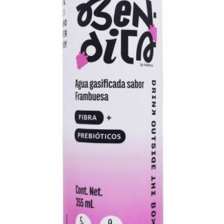 AGUA GASIFICADA FRAMBUESA 355 ML BENDITA