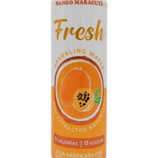 AGUA GASIFICADA MANGO MARACUYA 355 ML FRESH