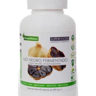 AJO NEGRO 30 CAP NATURAL WISDOM