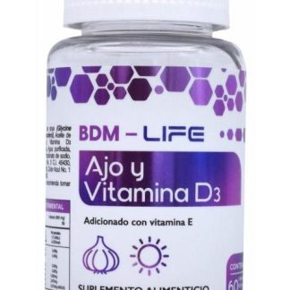 AJO VITAMINA D3 60 CAP BDM-LIFE