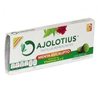 CARAMELO REFRESCANTE EN CARTERITA AJOLOTIUS BLISTER C 10 25 GR AJOLOTIUS