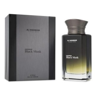 AL HARAMAIN BLACK MUSK 100ML EDP SPRAY - CABALLERO