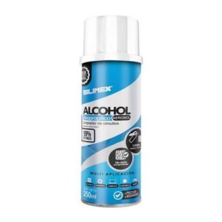 ALCOHOL ISOPROPILICO SILIMEX 250ML PARA LIMPIEZA DE QUIPO DE COMPUTO 750300219631