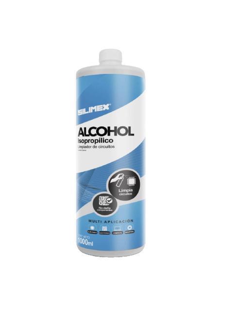 ALCOHOL ISOPROPILICO SILIMEX ALCOHOL ISO AZUL ALCOHOL ISOPROPILICO 1 LT