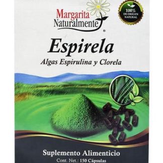 ALGA ESPIRULINA Y CLORELA 150 CAPS MARGARITA NATURAL