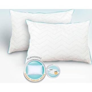 ALMOHADAS TERMICAS HIPOALERGENICAS BLANCO INOVA
