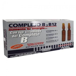 AMP. COMPLEJO B Y B12 C 10 C LAS VIT. DEL COMPLEJO B GN+VIDA