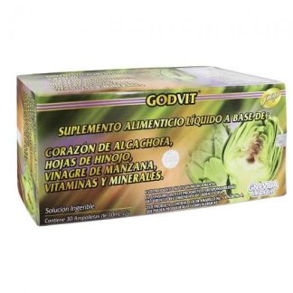 AMP. CORAZON DE ALCACHOFA C 30 HOJAS DE HINOJO VINAGRE DE MANZANA GN+VIDA