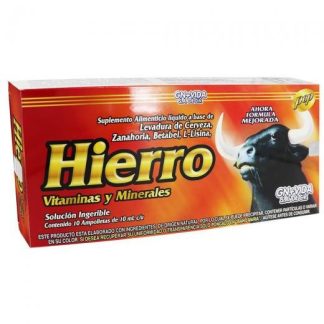 AMP. HIERRO C 10 C LEVADURA DE CERVEZAZANAHORIABETABELL-LISINA GN+VIDA