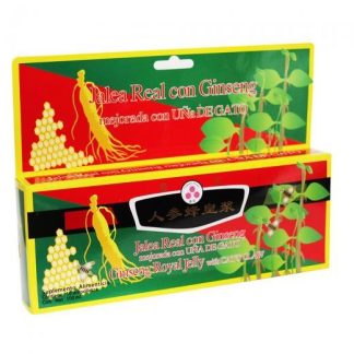 AMP. JALEA REAL CON GINSENG MEJORADA CON UÑA DE GATO C 10 (10ML C NATURAL SYSTEM