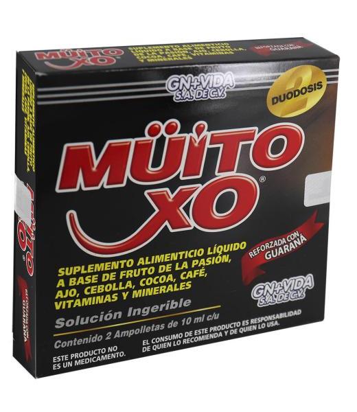 AMP. MUITO XO DUODOSIS NEGRA 6 REFORZADA CON GUARANAA BASE DE FRU GN+VIDA