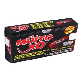 AMP. MUITO XO UNIDOSIS NEGRA REFORZADA CON GUARANA ABASE DE FRUTO GN+VIDA