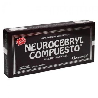 AMP. NEUROCEBRYL COMPUESTO C 10 MORADA MULTIVITAMINICO GEYSSON