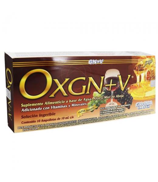 AMP. OXGN+V C 10 ANTES OXIGENADOR A BASE DE AGUAALOE Y MIEL DE AB GN+VIDA