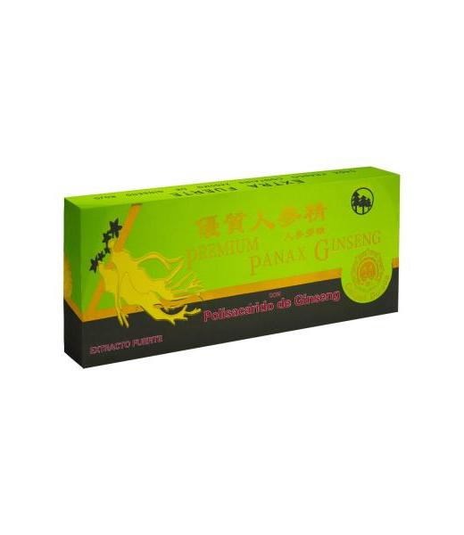 AMP. PREMIUM PANAX GINSENG CON POLISACARIDO DE GINSENG C 10 (10ML NATURAL SYSTEM