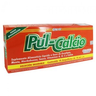 AMP. PUL-CALCIO C 10 GN+VIDA