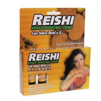 AMP. REISHI CON JALEA REAL Y G. C 6 (10ML C U) HONGO MEDICINAL CH NATURAL SYSTEM