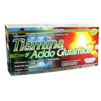 AMP. TIAMINA Y ACIDO GLUTAMICO C 10 ADIC. CON VIT. Y MINERALES. GN+VIDA
