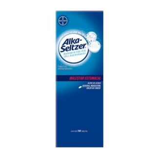ANTIACIDO EFERVESCENTE ALKA SELTZER 100 TABLETAS