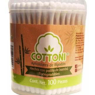 APLICADORES DE ALGODON 100 PZA COTTONI