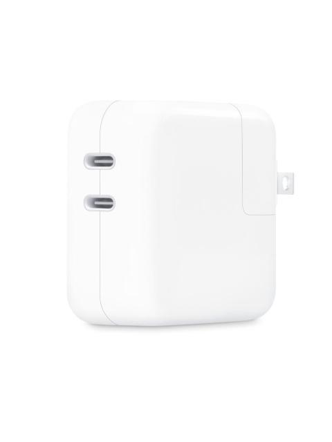 APPLE ADAPTADOR DE CORRIENTE MW2K3AM-A 2X USB-C 35W PARA MACBOOK AIR-IPHONE-IPAD-APPLE WATCH-AIRPODS