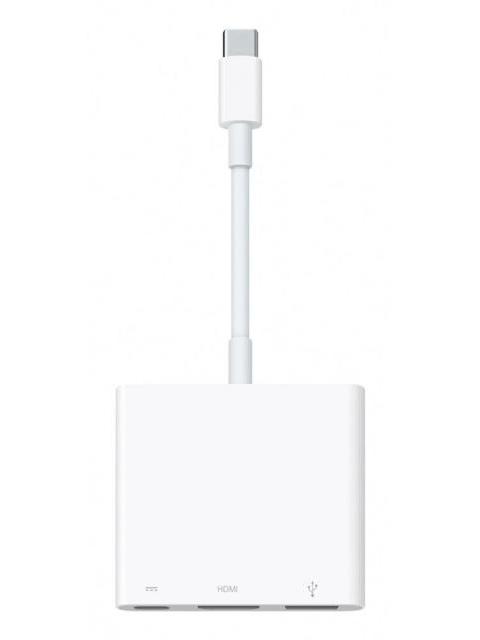 APPLE ADAPTADOR MULTIPUERTO USB-C MACHO - AV DIGITAL HEMBRA BLANCO PARA MAC