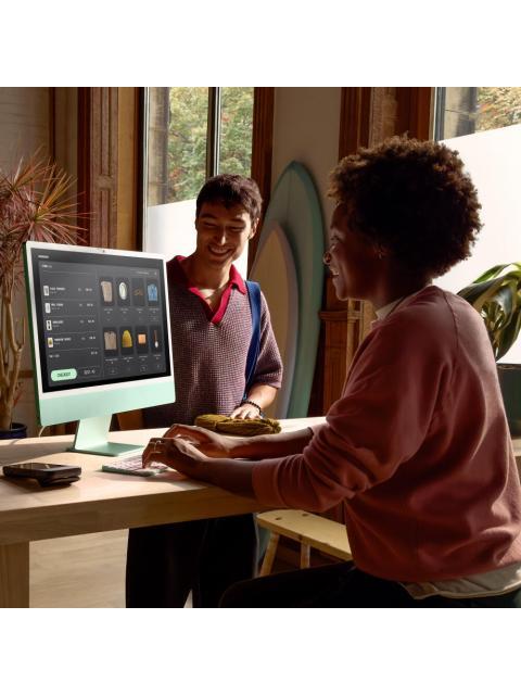 APPLE IMAC RETINA 24 MD2Q4E-A APPLE M4 (CPU 10 NUCLEOS Y GPU 10 NUCLEOS) 24GB 512GB GIGABIT ETHERNET VERDE - Image 5