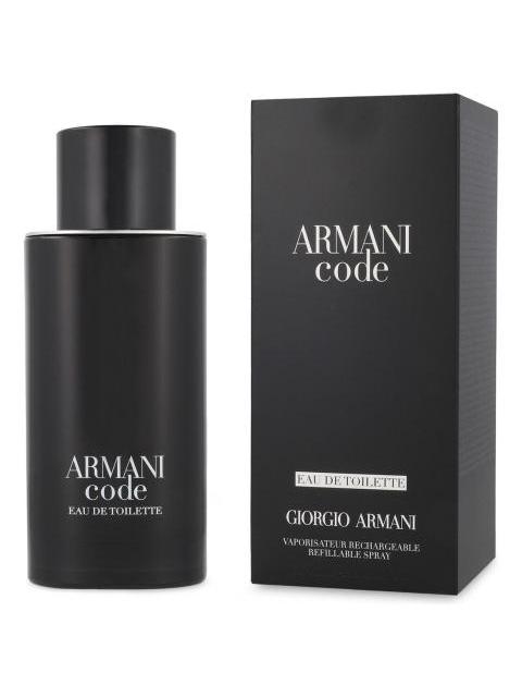 ARMANI CODE REFILLABLE 125ML EDT SPRAY - CABALLERO