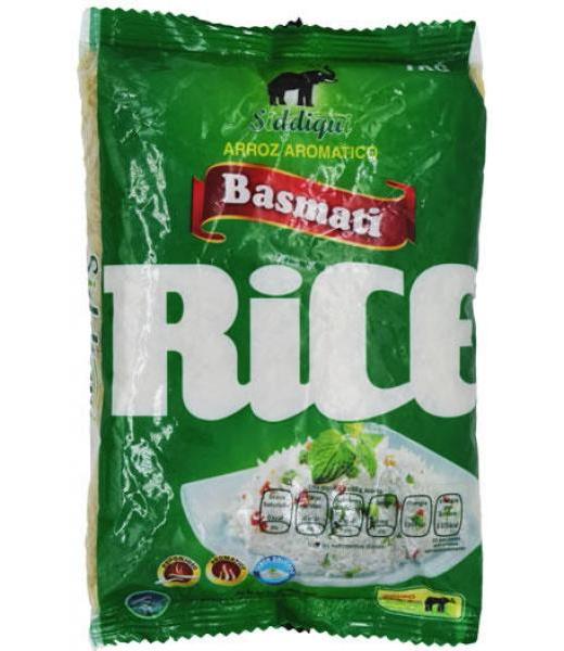 ARROZ BASMATI 1 KG SIDDIQUI