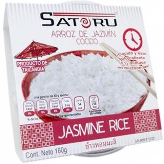 ARROZ JAZMIN INSTANTANEO 160 G SATORU