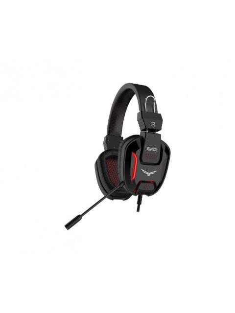 AUDIFONOS GAMER NACEB RAPTOR ALAMBRICO 2.5 METROS 3.5MM NEGRO