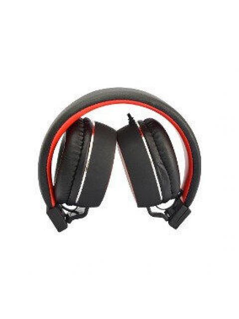 NACEB AUDIFONOS CON MICROFONO NA-0310R ALAMBRICO 1.2 METROS 3.5MM NEGRO-ROJO - Image 4