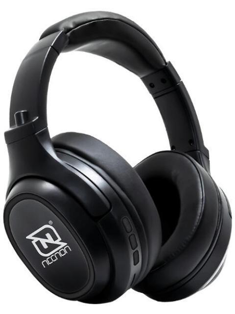 AUDIFONOS OVEREAR BLUETOOTH NBH02 SIMULACION CANCELACION DE RUIDO 3.5MM RADIO FM MICRO SD 3.5MML MANOS LIBRES TYPE C NEGRO