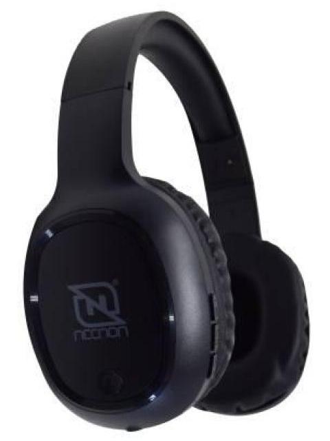 AUDIFONOS OVEREAR BLUETOOTH NBH04 PRO ALTA POTENCIA RADIO FM MICRO SD 3.5MML MANOS LIBRES NEGRO-NEGRO - Image 3
