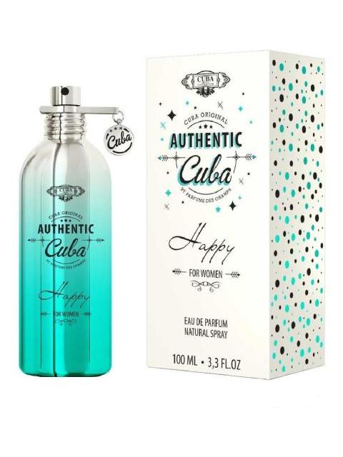 AUTHENTIC CUBA HAPPY FOR WOMEN 100 ML EDP ORIGINAL