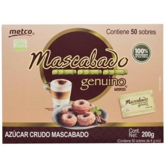 AZUCAR MASCABADO 50 SOB 4 G C U METCO