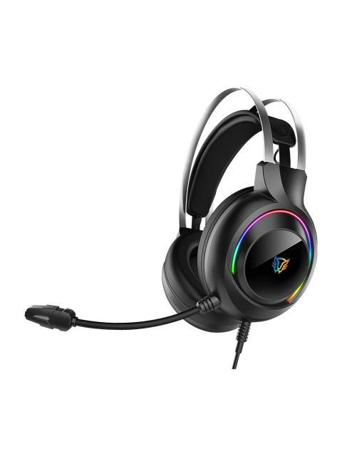 BALAM RUSH AUDIFONOS GAMER HESIX II HS688 PARA PS4-PS5-XBOX ONE-XBOX SERIES X|S-NINTENDO SWITCH-PC ALAMBRICO 3.5MM NEGRO