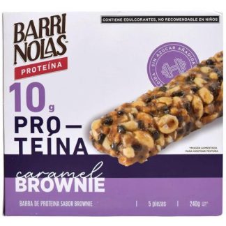 BARRA CARAMEL BROWNIE 48 G BARRINOLAS P 5