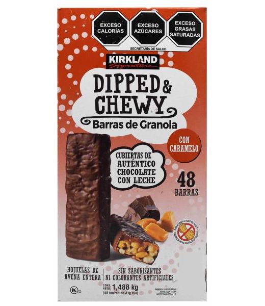 BARRA DE GRANOLA CON CARAMELO 31 G KIRKLAND C 48
