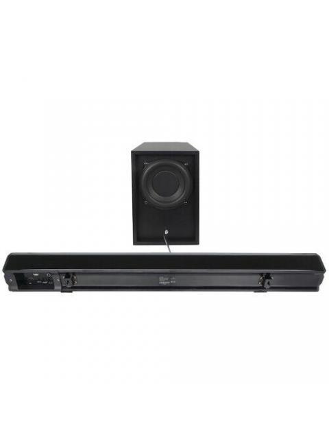 PERFECT CHOICE BARRA DE SONIDO CON SUBWOOFER MINUETTO BLUETOOTH INALAMBRICO 2.1 400W RMS USB NEGRO - Image 4