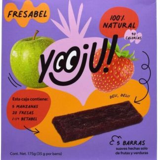 BARRA MANZANA FRESA BETABEL 35 G YOOJU P 5