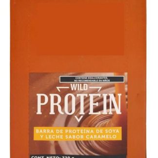 BARRA PROTEINA CARAMELO 45 G WILD PROTEIN P 16