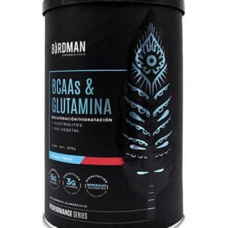 BCAAS Y GLUTAMINA FRESA 405 G BIRDMAN