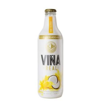 BEBIDA ALCOHOLICA VINA REAL PINA COLADA BOTELLA 400 MILITROS