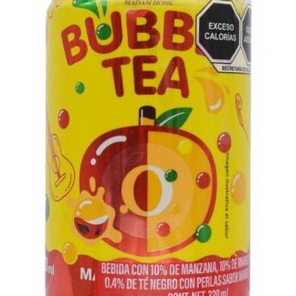 BEBIDA BUBBLE TEA MANZANA MANGO 320 ML MADAM HONG