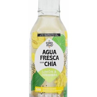 BEBIDA CHIA LIMON JENGIBRE 360 ML CHIA MIA