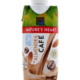 BEBIDA DE ALMENDRA CAFE 330 ML NATURES HEART