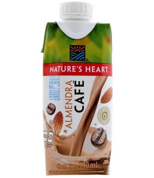 BEBIDA DE ALMENDRA CAFE 330 ML NATURES HEART